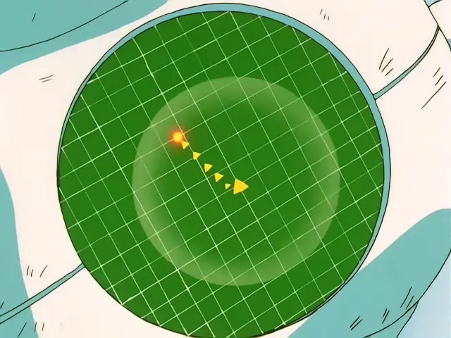 Goku, Pan y Trunks salvan a un misterioso niño en mitad del espacio en el episodio 23 de Dragon Ball GT