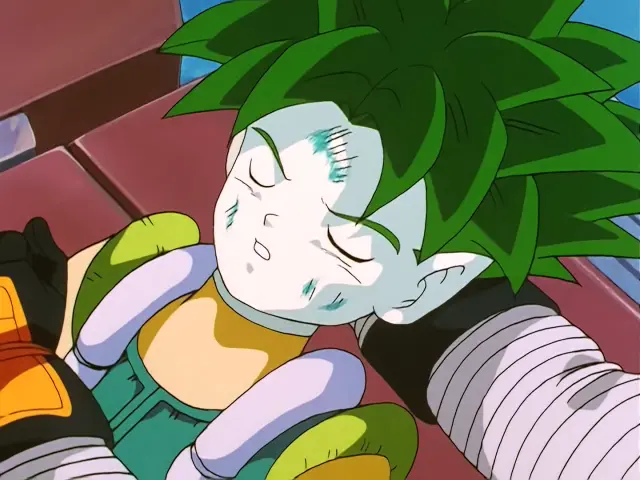 Goku, Pan y Trunks salvan a un misterioso niño en mitad del espacio en el episodio 23 de Dragon Ball GT