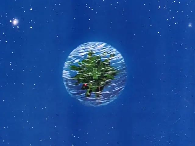 El planeta Pital del episodio 23 de Dragon Ball GT