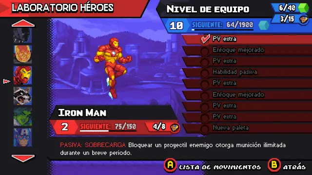 Aprendiendo sobre Iron Man en Marvel Cosmic Invasion