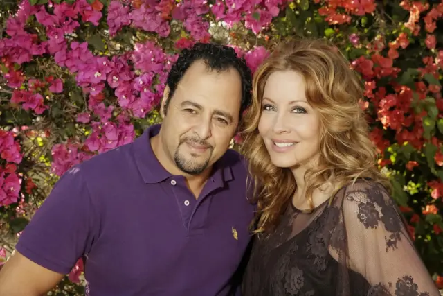 Linda Kozlowski y Moulay Hafid Baba en 2014
