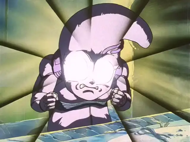 Baby se carga a toda la tripulación de un transbordador espacial en Dragon Ball GT.
