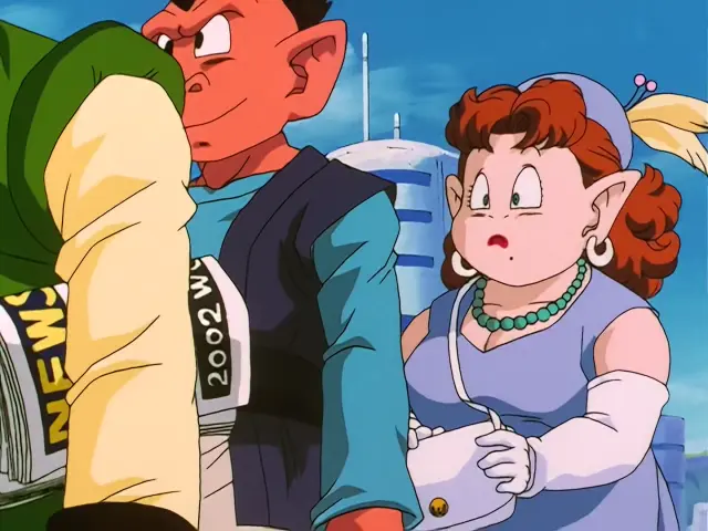 Baby se carga a toda la tripulación de un transbordador espacial en Dragon Ball GT.