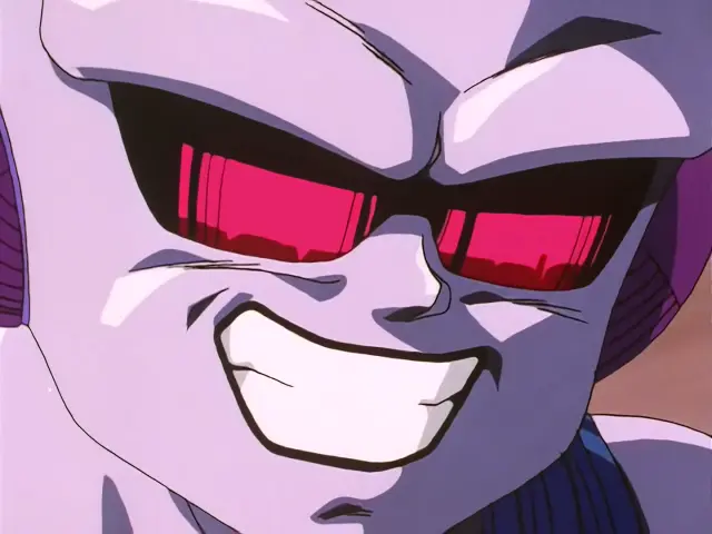 Baby se carga a toda la tripulación de un transbordador espacial en Dragon Ball GT.