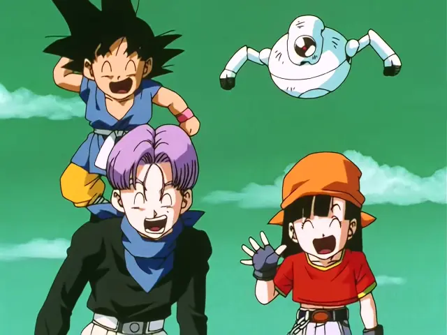 Vegeta se afeita el bigote en el episodio 25 de Dragon Ball GT