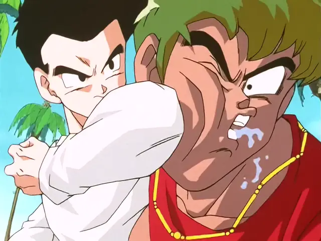 Goten se luce delante de su novia Pares frente a Baby