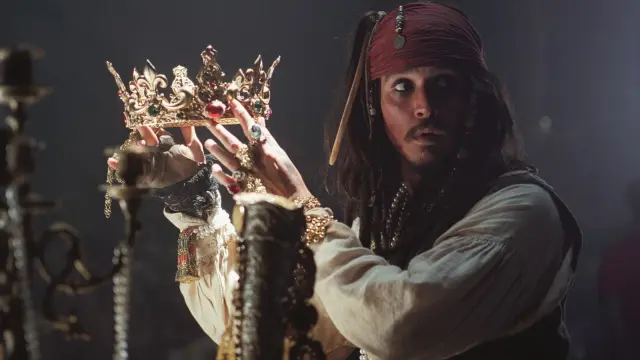 Piratas del Caribe: La maldición de la Perla Negra (2003) - Jack Sparrow (Johnny Depp)