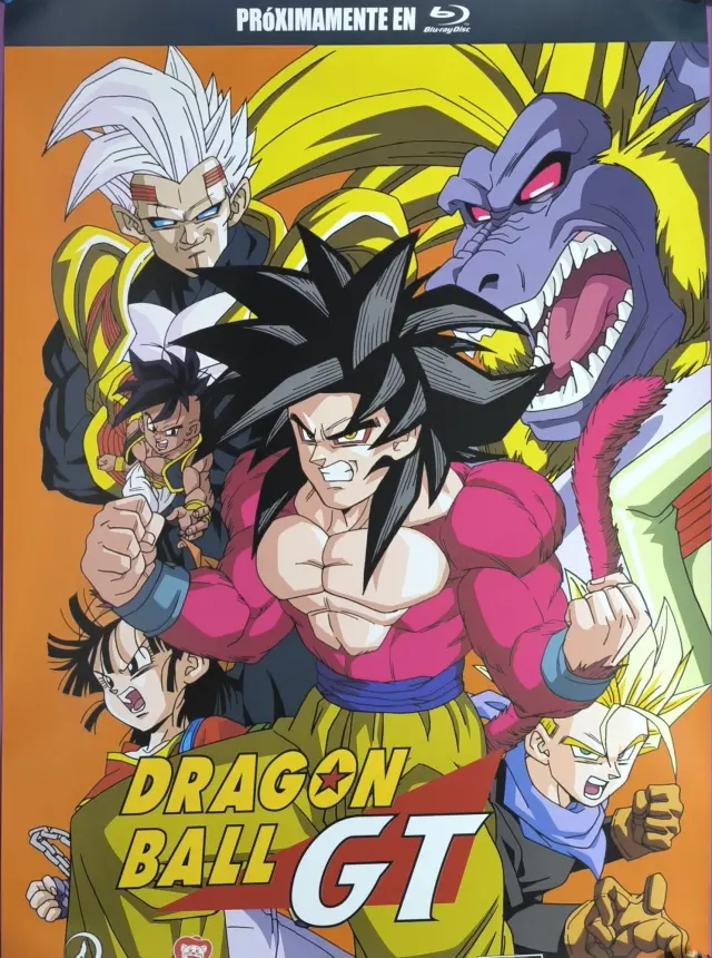 Póster oficial de Dragon Ball GT en Blu-ray