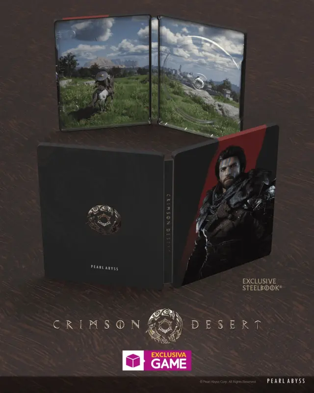 Reserva Crimson Desert en GAME y consigue la Steelbook Edition exclusiva de sus tiendas