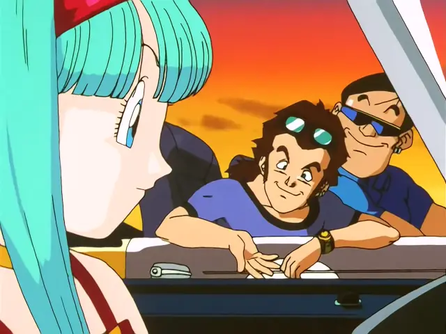 Vegeta y Bra son atacados por Gohan Baby en el episodio 27 de Dragon Ball GT