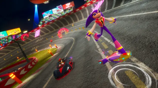 Nights en Sonic Racing CrossWorlds