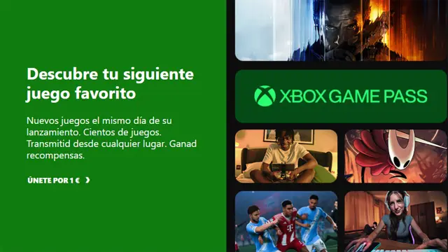 Game Pass promoción por 1 euro