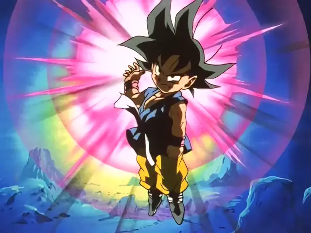 Gohan casi asesina a su hija Pan en el episodio 28 de Dragon Ball GT