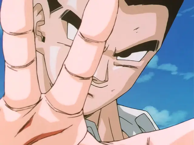 Gohan casi asesina a su hija Pan en el episodio 28 de Dragon Ball GT