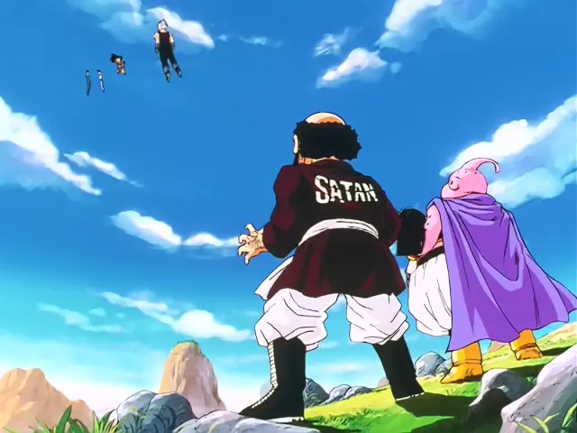 Gohan casi asesina a su hija Pan en el episodio 28 de Dragon Ball GT