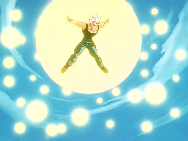 El Big Bang de Vegeta Baby en Dragon Ball GT