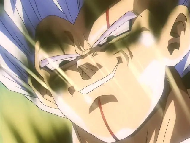 Goku Super Saiyan 3 no puede hacer nada contra Vegeta Baby en Dragon Ball GT
