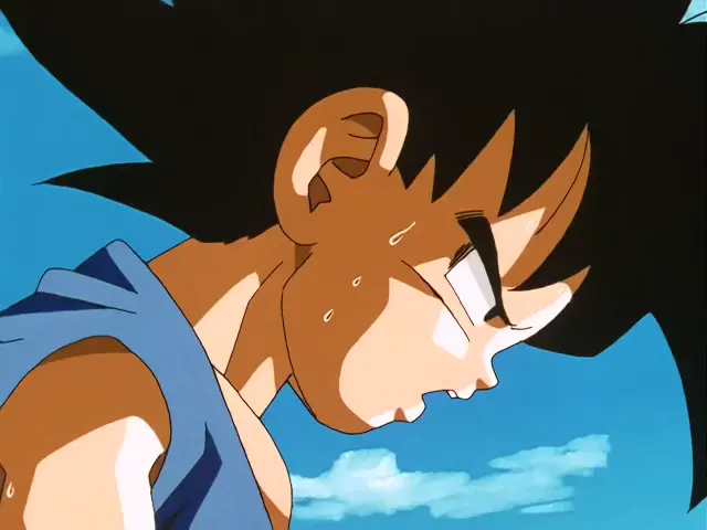 Goku Super Saiyan 3 no puede hacer nada contra Vegeta Baby en Dragon Ball GT