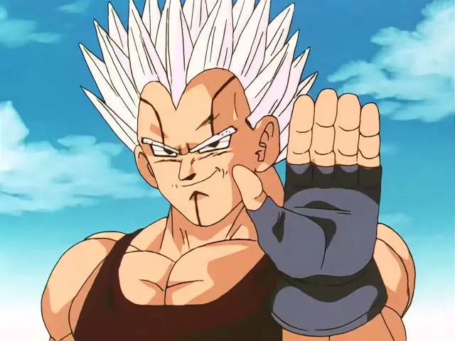 Vegeta Baby alcanza su segunda forma en Dragon Ball GT