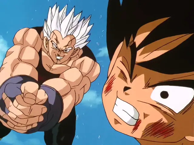 Vegeta Baby alcanza su segunda forma en Dragon Ball GT