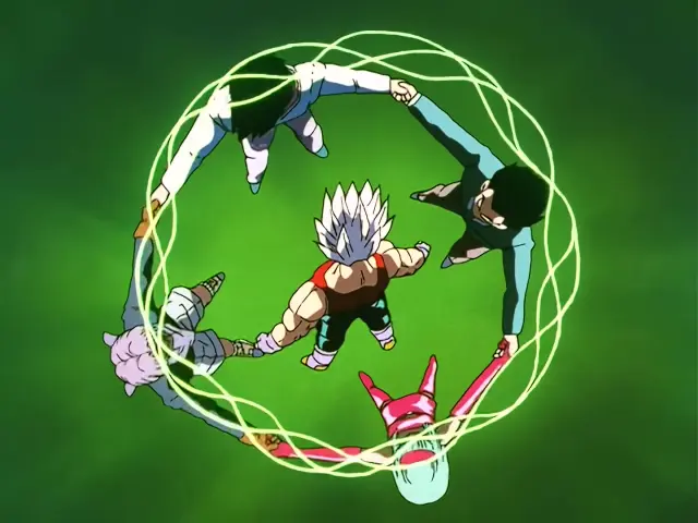 Vegeta Baby alcanza su segunda forma en Dragon Ball GT