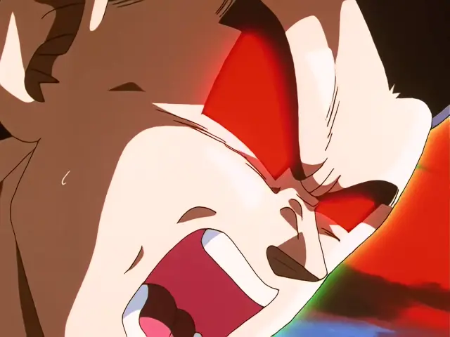 Vegeta Baby alcanza su segunda forma en Dragon Ball GT