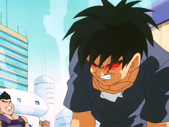 Vegeta Baby alcanza su forma final y derrota a Goku en Dragon Ball GT