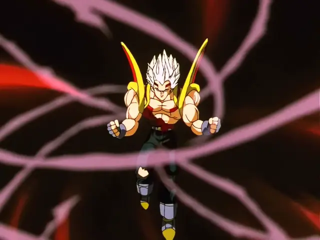 Vegeta Baby alcanza su forma final y derrota a Goku en Dragon Ball GT