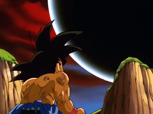 Vegeta Baby alcanza su forma final y derrota a Goku en Dragon Ball GT