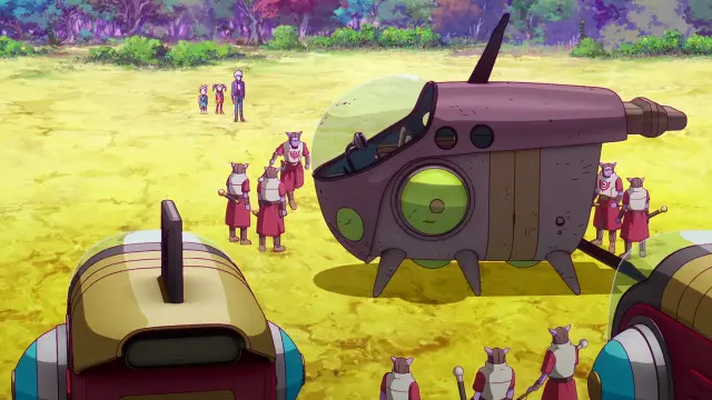 Los vehículos de Dragon Ball Daima