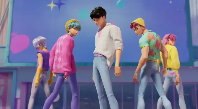 Los Saja Boys de Las guerreras k-pop