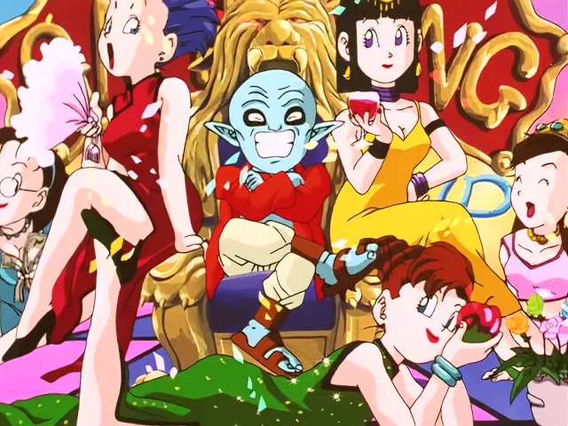 La nave Tsufur de la Capsule Corporation y las trampas de Sugoro en Dragon Ball GT