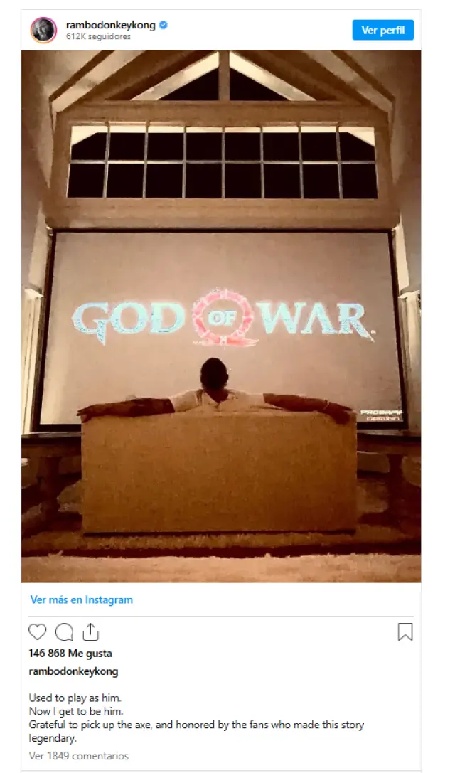 Ryan Hurst comparte su entusiasmo por la serie de God of War