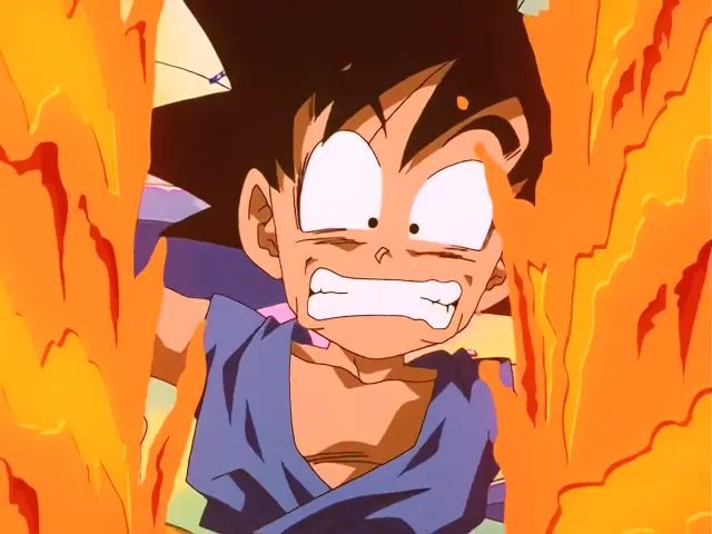 Goku escapa de la Dimensión Sugoroku en el episodio 31 de Dragon Ball GT