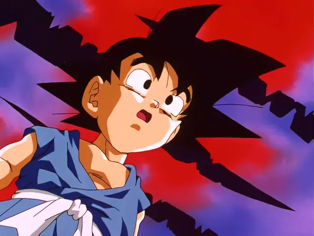 Goku escapa de la Dimensión Sugoroku en el episodio 31 de Dragon Ball GT