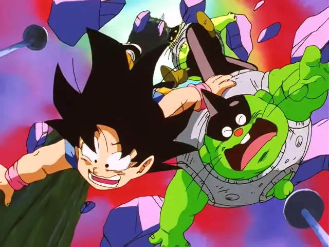 Goku escapa de la Dimensión Sugoroku en el episodio 31 de Dragon Ball GT