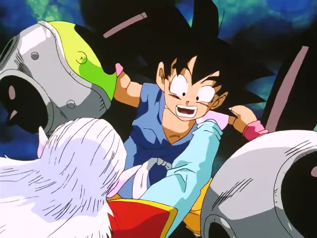 Goku escapa de la Dimensión Sugoroku en el episodio 31 de Dragon Ball GT