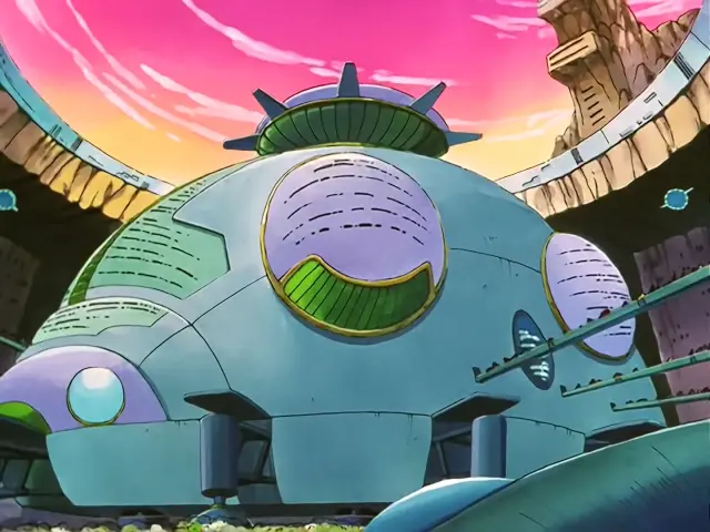Pan lanza laxantes a los tsufurs para que expulsen los huevos de Baby en el episodio 31 de Dragon Ball GT