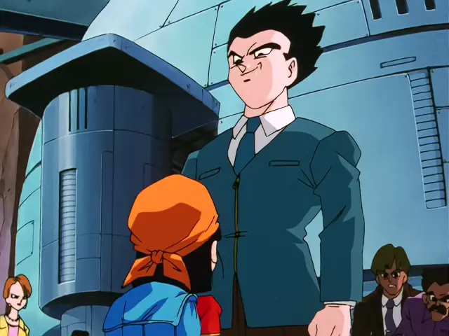 Gohan casi asesina a su hija Pan en el episodio 31 de Dragon Ball GT