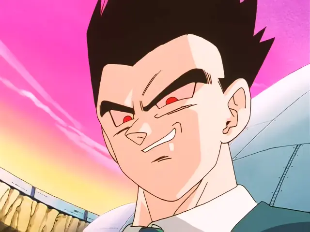 Gohan casi asesina a su hija Pan en el episodio 31 de Dragon Ball GT