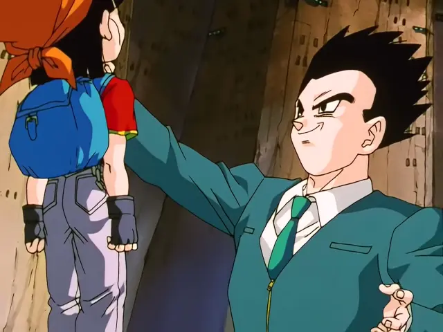 Gohan casi asesina a su hija Pan en el episodio 31 de Dragon Ball GT