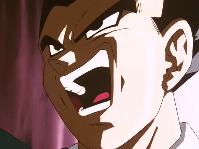 Gohan casi asesina a su hija Pan en el episodio 31 de Dragon Ball GT