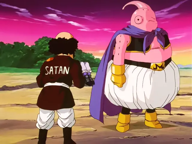 Super Uub nace tras el sacrificio de Majin Buu en el episodio 32 de Dragon Ball GT