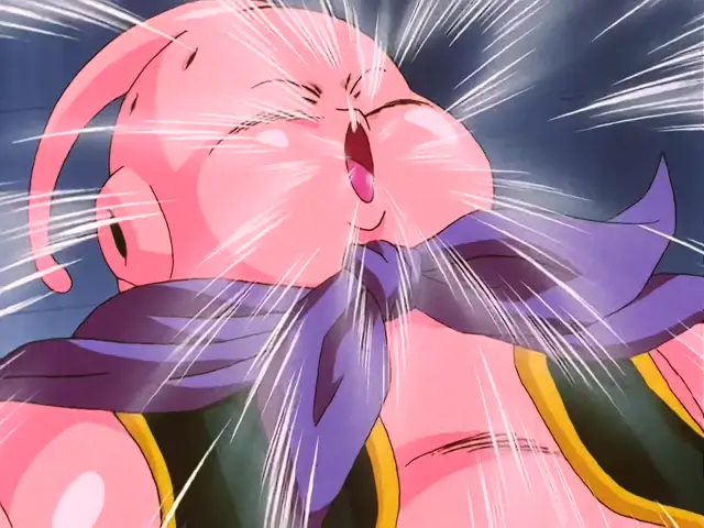 Super Uub nace tras el sacrificio de Majin Buu en el episodio 32 de Dragon Ball GT