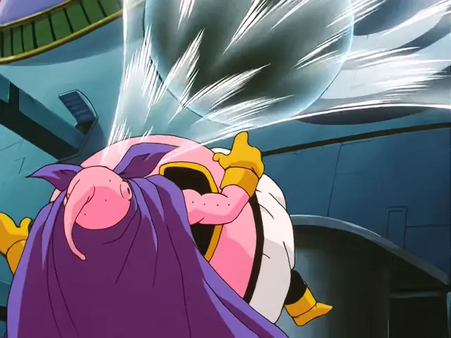 Super Uub nace tras el sacrificio de Majin Buu en el episodio 32 de Dragon Ball GT