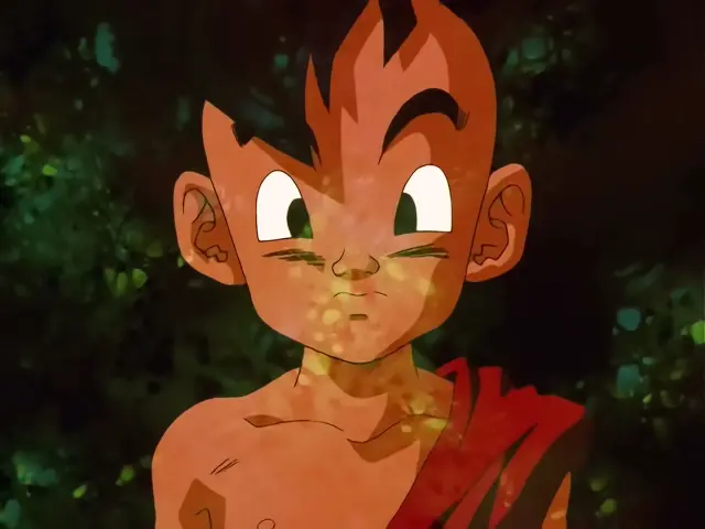 Super Uub nace tras el sacrificio de Majin Buu en el episodio 32 de Dragon Ball GT
