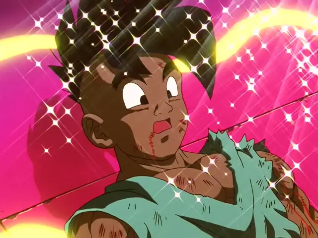 Super Uub nace tras el sacrificio de Majin Buu en el episodio 32 de Dragon Ball GT
