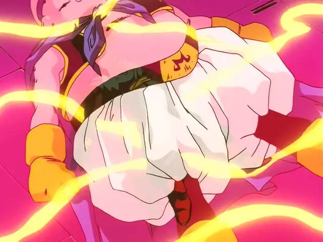 Super Uub nace tras el sacrificio de Majin Buu en el episodio 32 de Dragon Ball GT