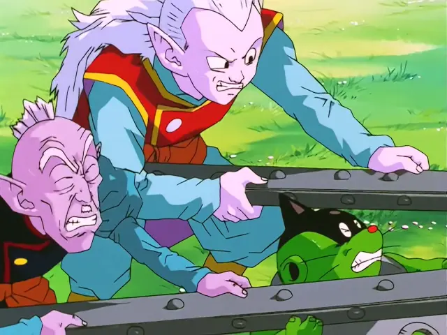 Kibishin ahora se llama Kibito en el episodio 32 de Dragon Ball GT