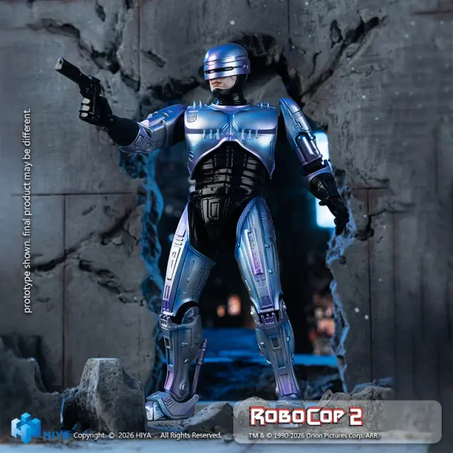 La nueva figura de RoboCop de la marca Hiya Toys